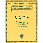 Concerto in A Minor BWV 1041 for violin and piano (E. Herrmann); Johann Sebastian Bach
