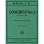 Concerto No. 2 in E Major, BWV 1042, for violin and piano (Galamian); Johann Sebastian Bach (International)