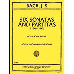 Six Sonatas & Partitas for solo violin, BWV 1001-1006 (Joachim); Johann Sebastian Bach