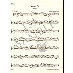 Sonatas for violin and harpsichord, Vol. 2, BWV 1017-19 (urtext); Johann Sebastian Bach