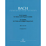Sonatas for violin and harpsichord, Vol. 2, BWV 1017-19 (urtext); Johann Sebastian Bach