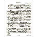 Six Sonatas & Partitas for solo violin, BWV 1001-1006, (urtext); Johann Sebastian Bach