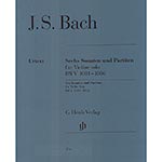 Six Sonatas & Partitas BWV1001-06, solo violin (urtext); Johann Sebastian Bach (Henle)