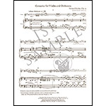 Concerto, Op. 14 for violin and piano (2014 revised edition); Samuel Barber