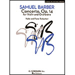 Concerto, Op. 14 for violin and piano (2014 revised edition); Samuel Barber
