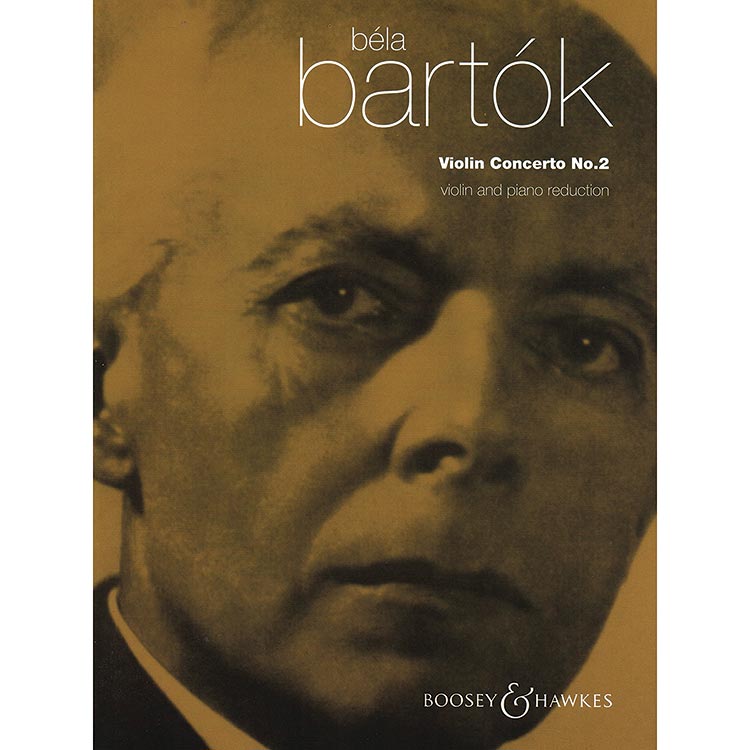 Concerto no. 2, violin/piano; Bela Bartok (Boosey & Hawkes)