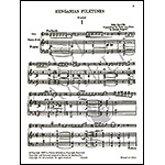 Hungarian Folk Tunes for violin and piano; Bela Bartok
