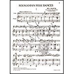 Roumanian Folk Dances, Sz. 56 for violin and piano (Szekely); Bela Bartok