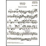 Sonata for Solo Violin (urtext, P. Bartok); Bela Bartok