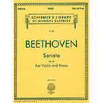 Sonata in F Major, Op. 24 'Spring Sonata', for piano and violin; Ludwig van Beethoven (Schirmer)