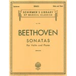 Ten Sonatas, for piano and violin (Brodsky); Ludwig van Beethoven (G. Schirmer)