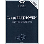 Two Romances in F and G, opp. 40 & 50 for violin and piano (with CD accompaniment; Ludwig van Beethoven