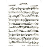 Two Romances in F Major & G Major, opp. 40 & 50, for violin and piano; Ludwig van Beethoven