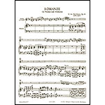 Two Romances in F Major & G Major, opp. 40 & 50, for violin and piano; Ludwig van Beethoven