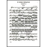 Violin Sonatas (8 Sonatas), volume 1 for violin and basso continuo; Heinrich Ignaz Franz Biber (Kalmus Editions)