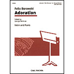 Adoration for violin and piano; Felix Borowski