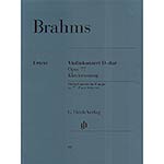 Concerto in D Major, Op. 77, for violin and piano (urtext); Johannes Brahms (G. Henle)