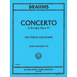 Concerto in D Major, Op. 77, for violin and piano; Johannes Brahms (International)