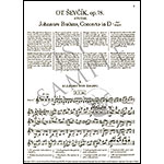 Concerto in D Major, Op. 77, with  Otakar Sevcik Studies; Johannes Brahms (Lauren Keiser Music)