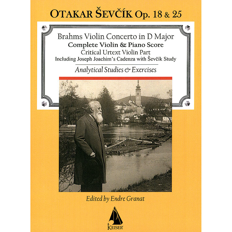 Concerto in D Major, Op. 77, with  Otakar Sevcik Studies; Johannes Brahms (Lauren Keiser Music)