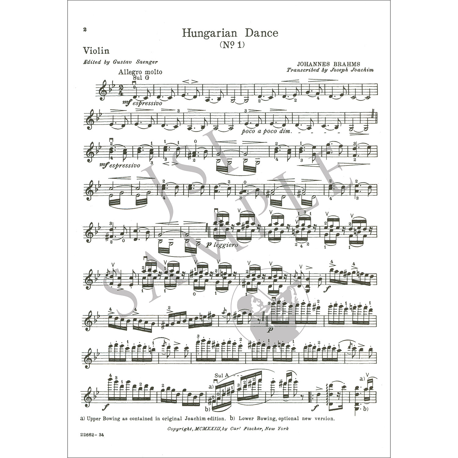 Hungarian dance violin cheap