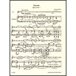Sonatas in F Minor and E-Flat Major, opus 120 for violin and piano; Johannes Brahms (Barenreiter Verlag)