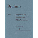 Two Sonatas, Op.120 for violin and piano; Johannes Brahms