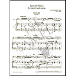 Suite de Pieces, Op.3 for violin and piano; Samuel Coleridge-Taylor