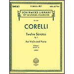 Twelve Sonatas, Op.5 (Vol. 1) for violin and piano; Arcangelo Corelli