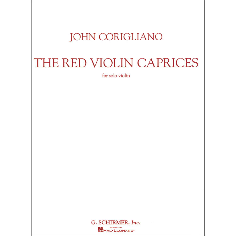 The Red Violin Caprices, for violin and piano; John Corigliano