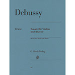 Sonata for violin and piano; Claude Debussy (Henle)