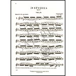 24 Studies, Op. 37, for violin; Jacques Dont (International)