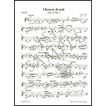 Chanson de Matin, Chanson de Nuit, for violin and piano (urtext); Edward Elgar (C. F. Peters)