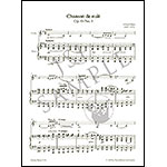 Chanson de Matin, Chanson de Nuit, for violin and piano (urtext); Edward Elgar (C. F. Peters)