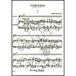 Concerto in B Minor, Op. 61, for violin and piano; Edward Elgar (Masters Music)