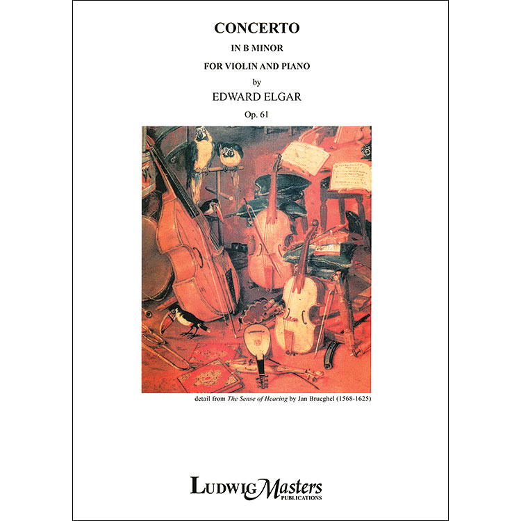 Concerto in B Minor, Op. 61, for violin and piano; Edward Elgar (Masters Music)