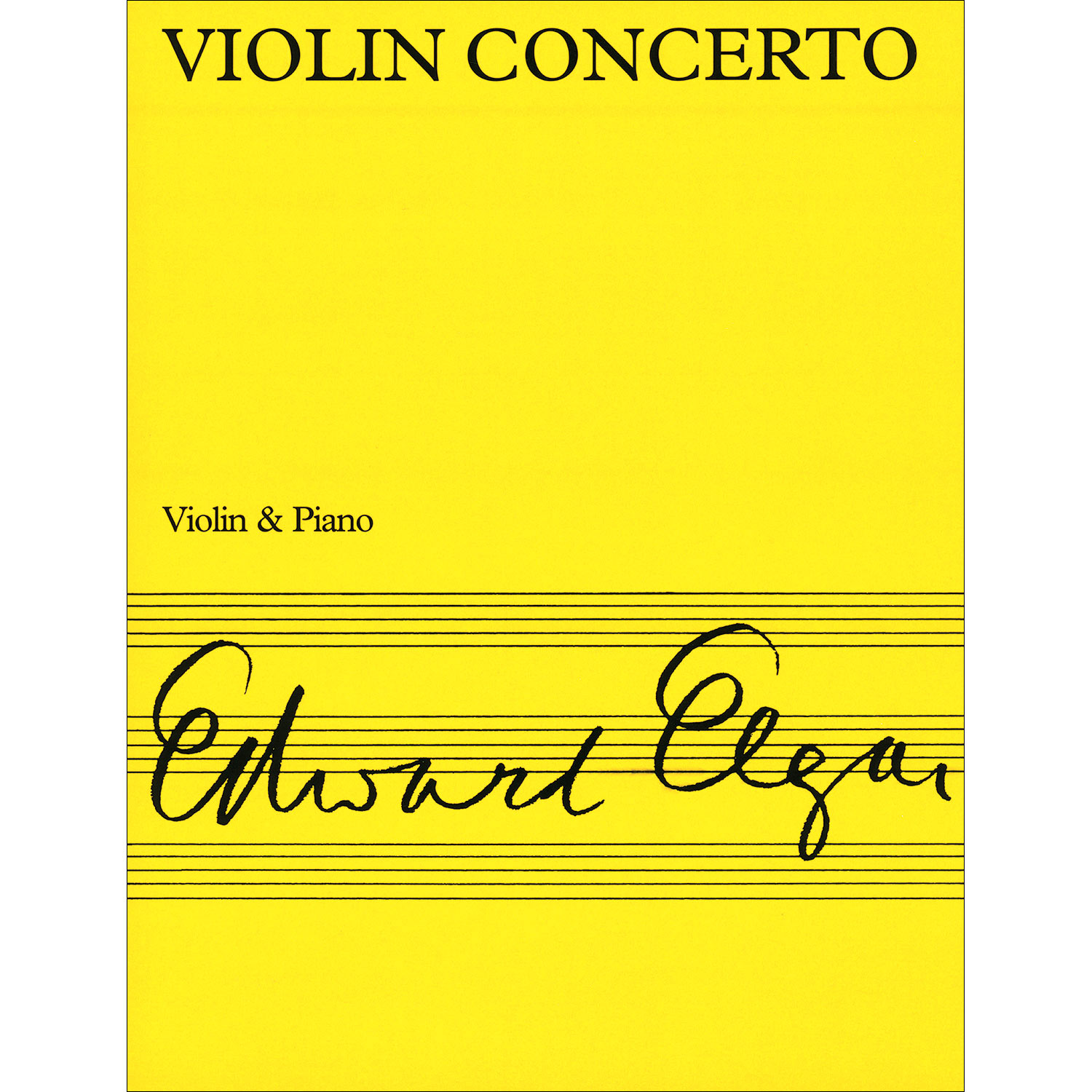 Concerto in B Minor, Op. 61, for violin and piano; Edward Elgar