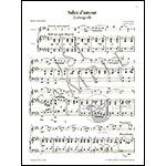 Salut d'Amour, for violin and piano (urtext); Edward Elgar (C. F. Peters)