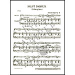 Salut d'Amour, for violin and piano; Edward Elgar (Schott)