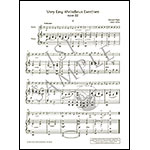 Very Easy Melodious Excercices for Violin and Piano, op. 22; Edward Elgar