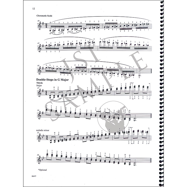 Advanced Scale Studies for Violin by Larisa Elisha (Carl Fischer