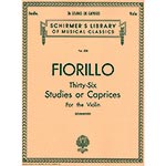 Thirty-Six Studies, for violin (Schradieck); Federigo Fiorillo (Schirmer)