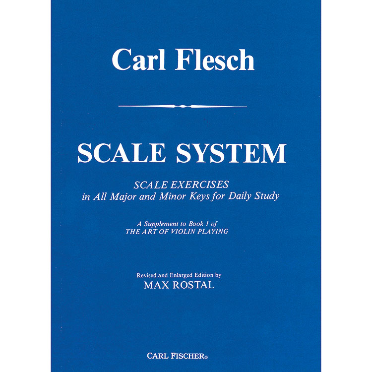 Scale System for Violin; Carl Flesch