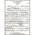 Three American Pieces, for violin; Lukas Foss (Carl Fischer)