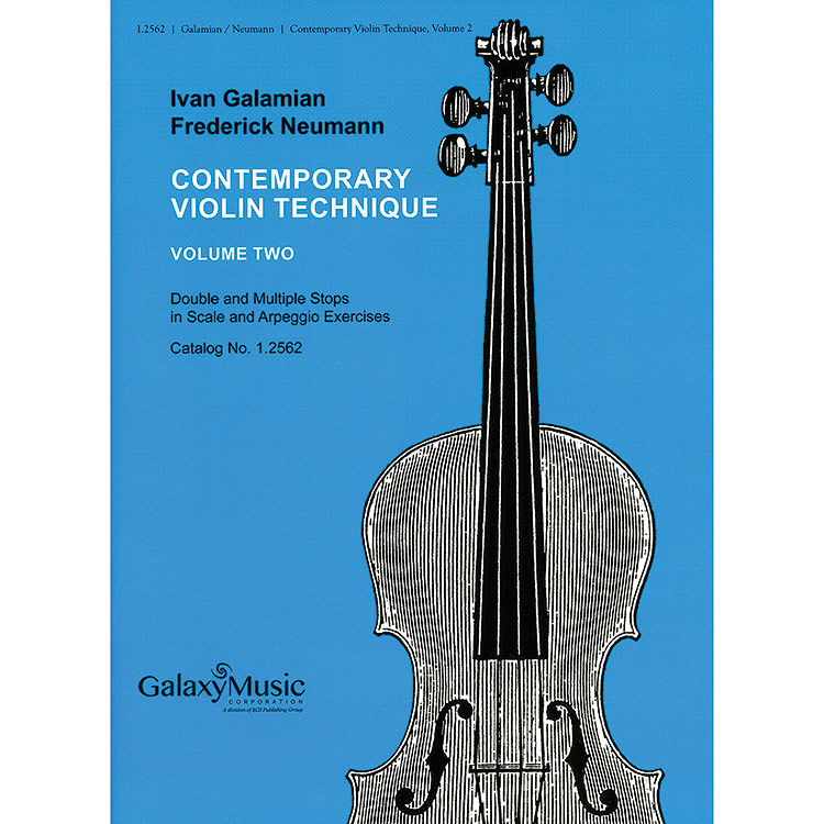 Contemporary Violin Technique, Volume 2 (double stops); Ivan Galamian (Galaxy)