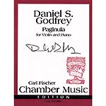 Paginula for violin and piano; Daniel S. Godfrey (Carl Fischer)