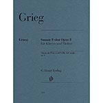 Sonata in F Major, Op.8, for violin and piano; Edvard Grieg (Henle)