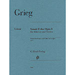 Sonata in F Major, Op.8, for violin and piano; Edvard Grieg (Henle)