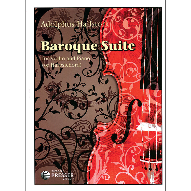 Baroque Suite for violin and piano (or harpsichord); Adolphus Hailstork
