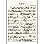 Sonatas for Violin and Basso Continuo; Georg Friedrich Handel